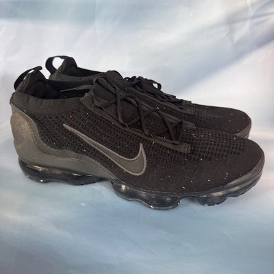 Nike Air Vapor Max 2021 Men's 12 Flyknit Shoes Sneakers Black DH4084-001