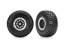 Traxxas 10870-stblk 1.4 Black Chrome Wheels W Bfg Mud-terrain Tires 2