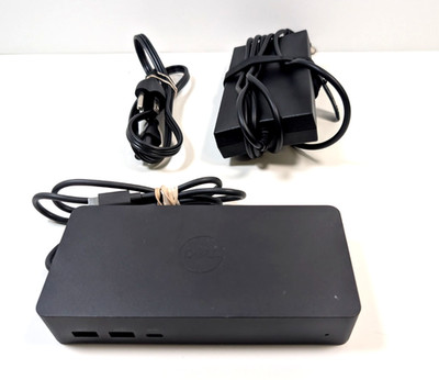 Dell UD22 Universal Dock USB-C Docking Station K22A w/ 130W Adapter - Tested