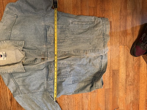 Oversized 90s Pepsi Cola Logo PROMO Jean Jacket Retro Rare “Nothing Else Is A…” - Picture 11 of 14