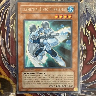 Elemental Hero Bubbleman CRV-EN014 from Cybernetic Revolution () – Pokémon card