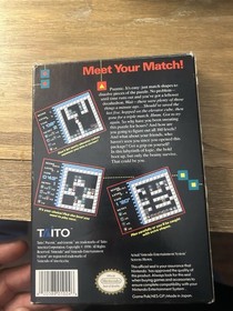 Puzznic Nintendo Nes W/ Box No Manual Tested Free US Shipping See Store!