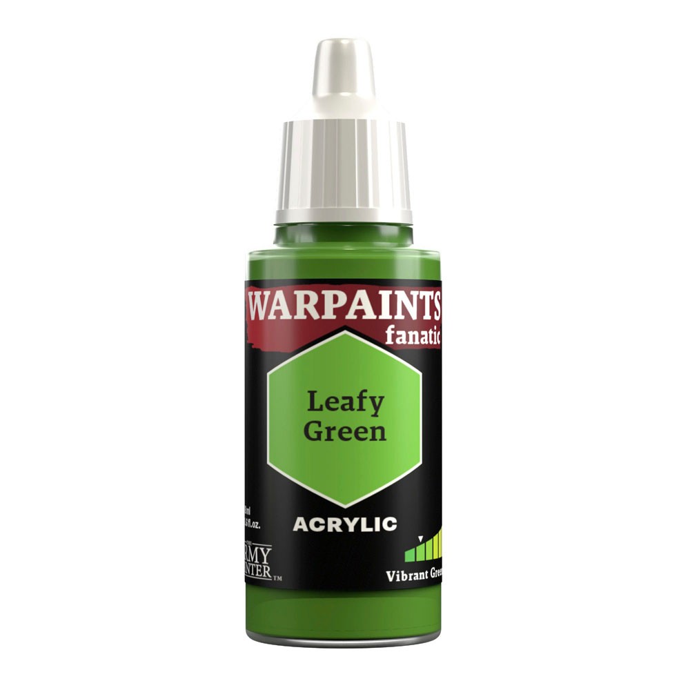 The Army Painter Green Warpaints Fanatic Leafy Single 18Ml Acrylic Paint | High-Coverage Acrylic Paint For Miniature Model Painting, Warhammer & Dnd - Image 8