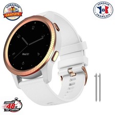 NotoCity Bracelet Montre Connectée 18 mm Silicone Souple pour Garmin Vivoactive