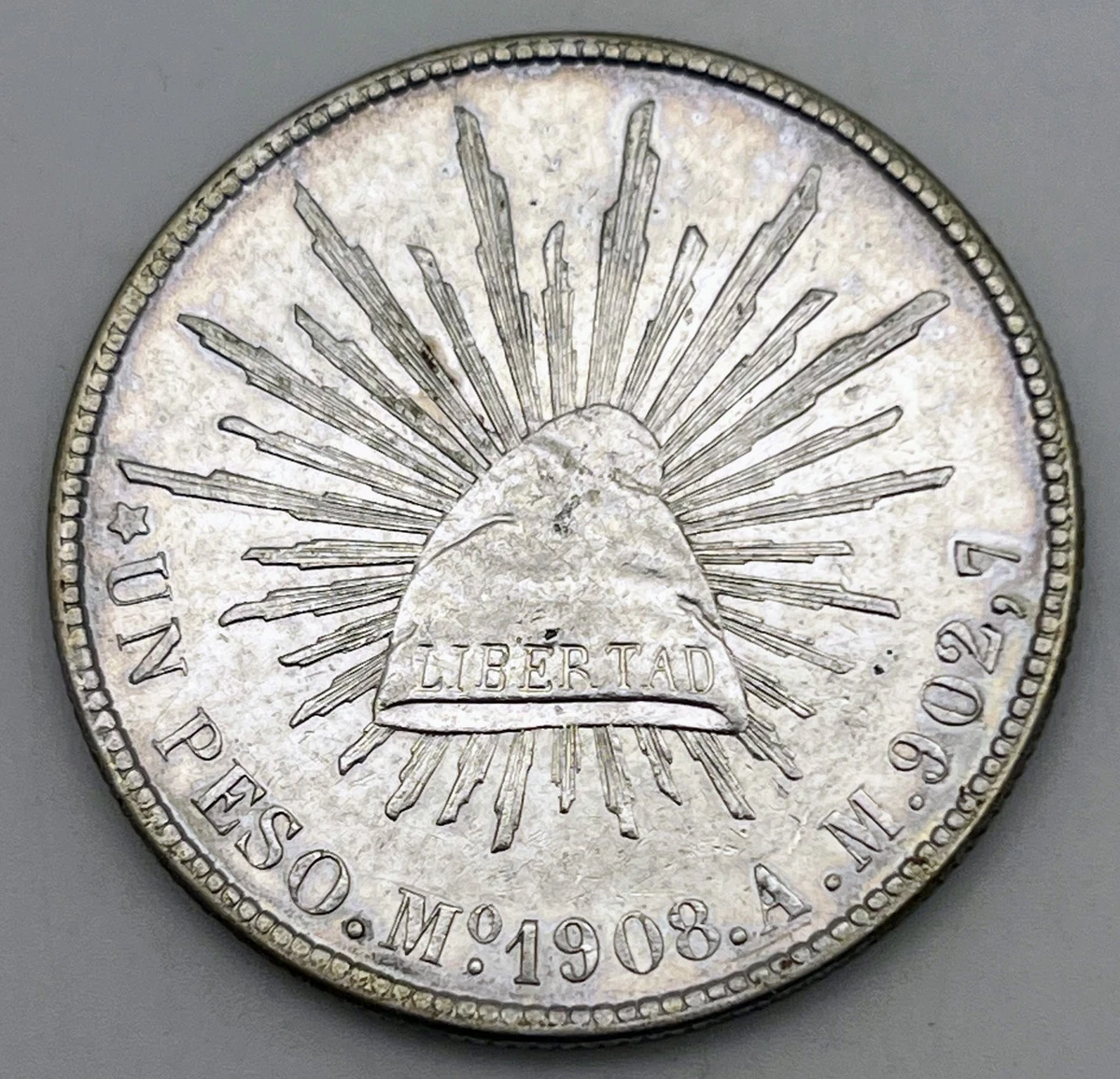 【新年セール】メキシコ　1ペソ銀貨　リストライク　1908-Mo GV PCGS 1908 Year Silver Mexican Coins for sale | eBay