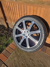 VOLVO XC60 R DESIGN 20" ALLOY WHEEL RIM 8J BLACK 31423932 **New Michelin tyre**