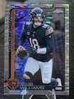 Caleb Williams 2025 Topps Chrome #52 Pulsar Refractor Chicago Bears silver