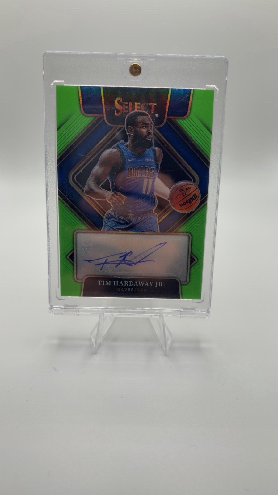 TIM HARDAWAY JR MAVS  HAND SIGNED CERTIFIED GENUINE AUTHENTIC COLLECTIBLE CARD