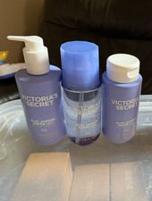 Victoria's Secret Blue Jasmine Water Lily Bath  Body Set Lotion Mist Cream