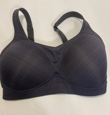 champion Dark Gray power shape max padded wirefree vented sports bra Medium  