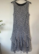 Jessica Howard Dress Size 12 Floaty Sleeveless Cruise Wedding Holiday VGC