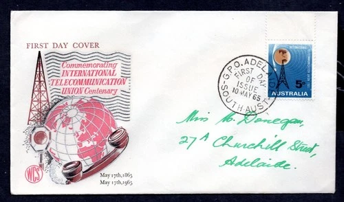 Australia - 1965 ITU Centenary First Day Cover