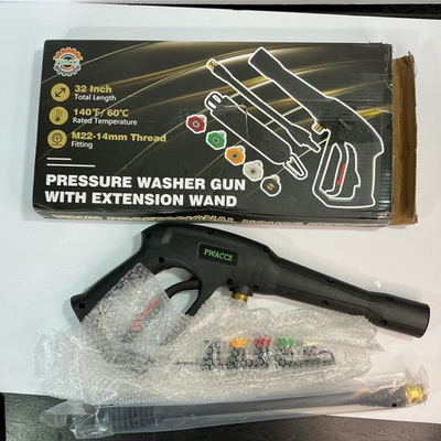 #ad #ad PWACCS Pressure Washer Gun Extension Wand 32in 5 Nozzle Tips for Hot Cold Washer $28.68