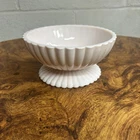 Jeanette Shell Pink Milk Glass Open Candy Dish/Bowl