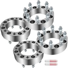 4Pcs 8x6.5 2" Wheel Spacers 14x1.5 Studs Silverado 2500HD 01-10 Avalanche 08-13