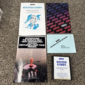 Atari 2600 Summer Games And Winter Games Lot CIB TESTED