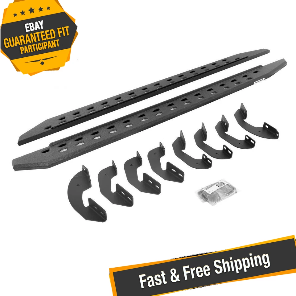 Go Rhino 69441687ST RB20 Slim Line Running Boards for 2007-2021 Toyota Tundra Foto 2 de 4