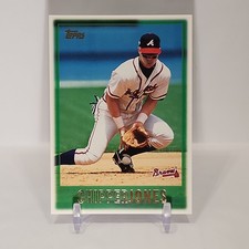 1997 Topps Chipper Jones #276 Atlanta Braves MLB Baseball Card