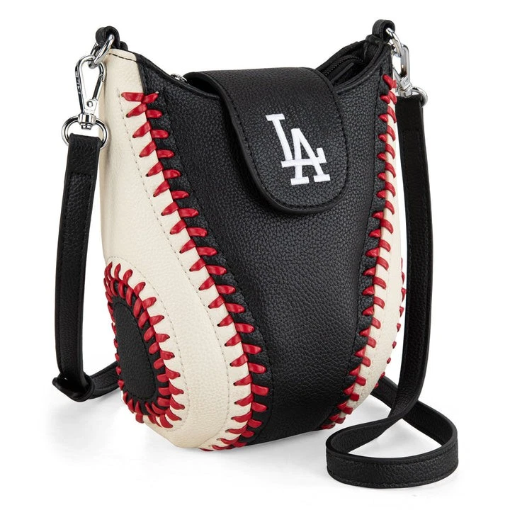 MLB Los Angeles Dodgers Team Baseball Stitch Crossbody - Image 4 of 4