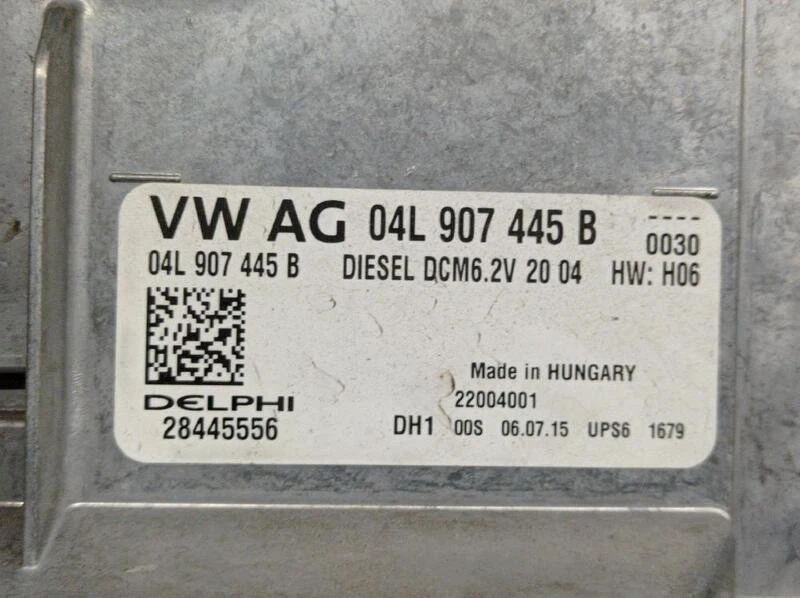 04L907445B centralina motore per AUDI A3 LIMOUSINE (8VS 8VM) 1.6 TDI 5582330 - Immagine 4 di 4