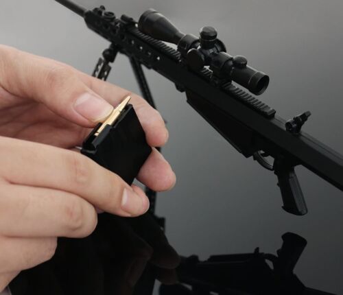 Airsoft Desktop Barrett Sniper Rifle Gun Model Collectible With Moving Parts - Afbeelding 3 van 10