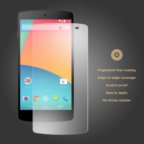 GENUINE OMV Tempered Glass Screen Protector Film Guard for LG Google Nexus 5 - Picture 4 of 10