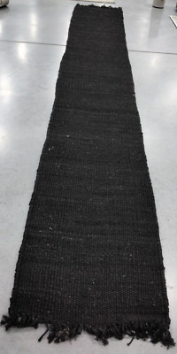 BLACK 2'-6'' X 16' Broken Thread Rug, Reduced Price 1172736850 NF368D-216