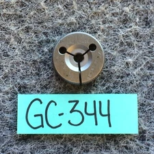 1/4 80 UNS 3A THREAD RING GAGE .25 .250 .2500 NO GO P.D.'S = .2402