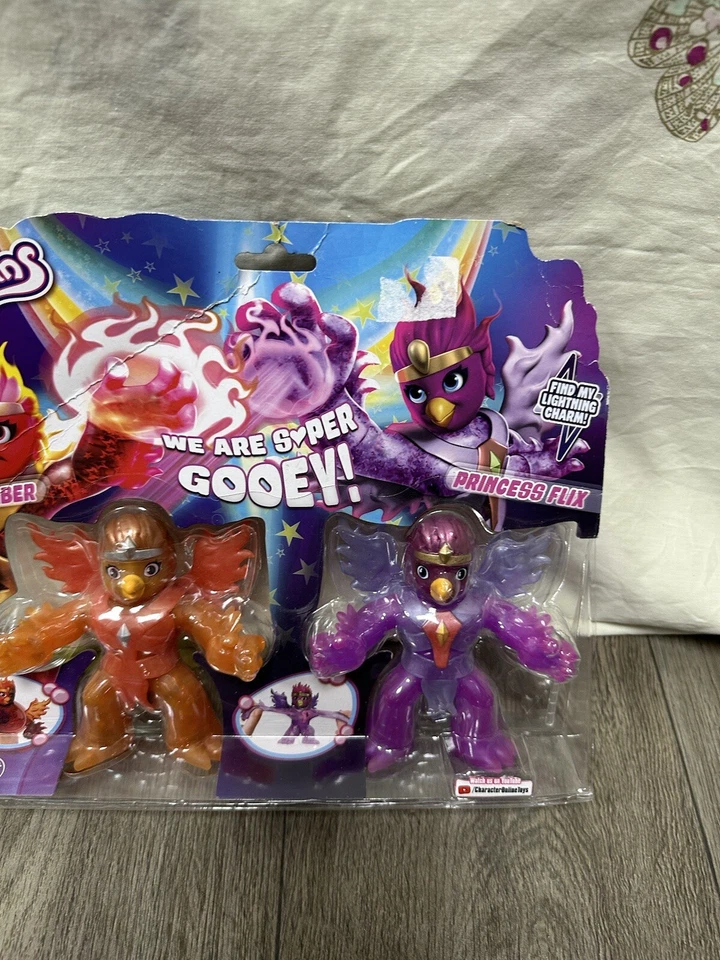 Goo Zonians Queen Ember And Princess Flix Twin Pack Stretchy Gooey Figures - Image 3 of 4