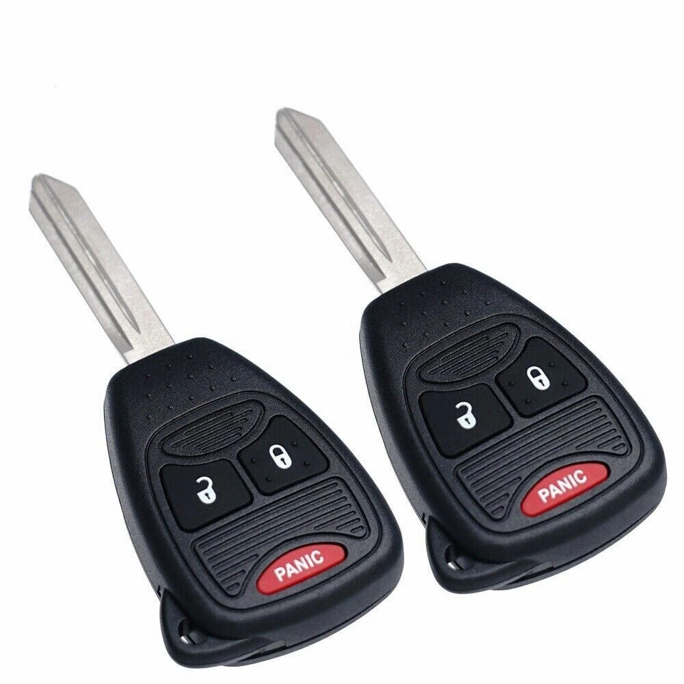 2 For Jeep Compass Liberty Patriot Wrangler Keyless Remote Key Fob OHT692427AA - Image 2 of 4