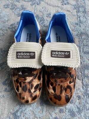 Wales Bonner Adidas Samba Leopard Ponyhair