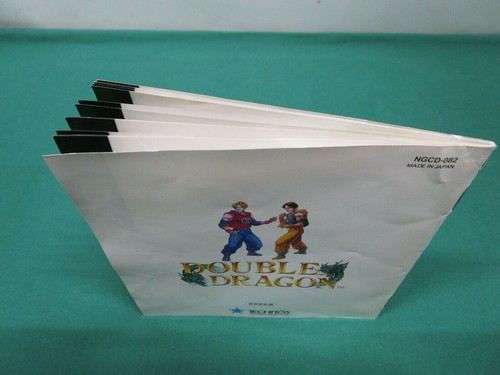 Neo Geo CD -- Double Dragon -- included spine card. JAPAN GAME. SNK. 15131 - Picture 7 of 12