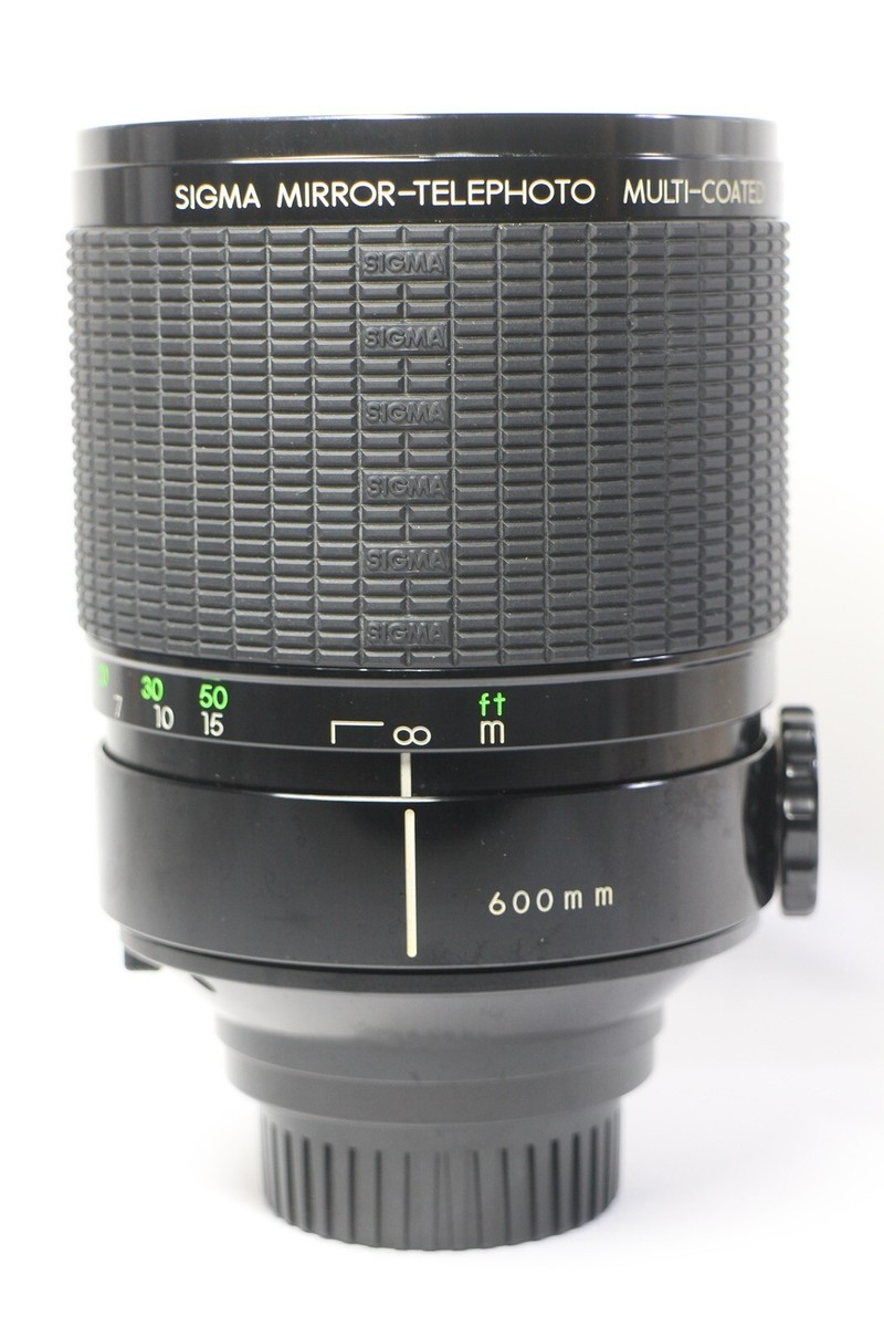 その他 SIGMA MIRROR-TELEPHOTO MULTI-COATED 1:8 Sigma MF 600mm F/8 Mirror Telephoto Multi-Coated | LENS-DB.COM
