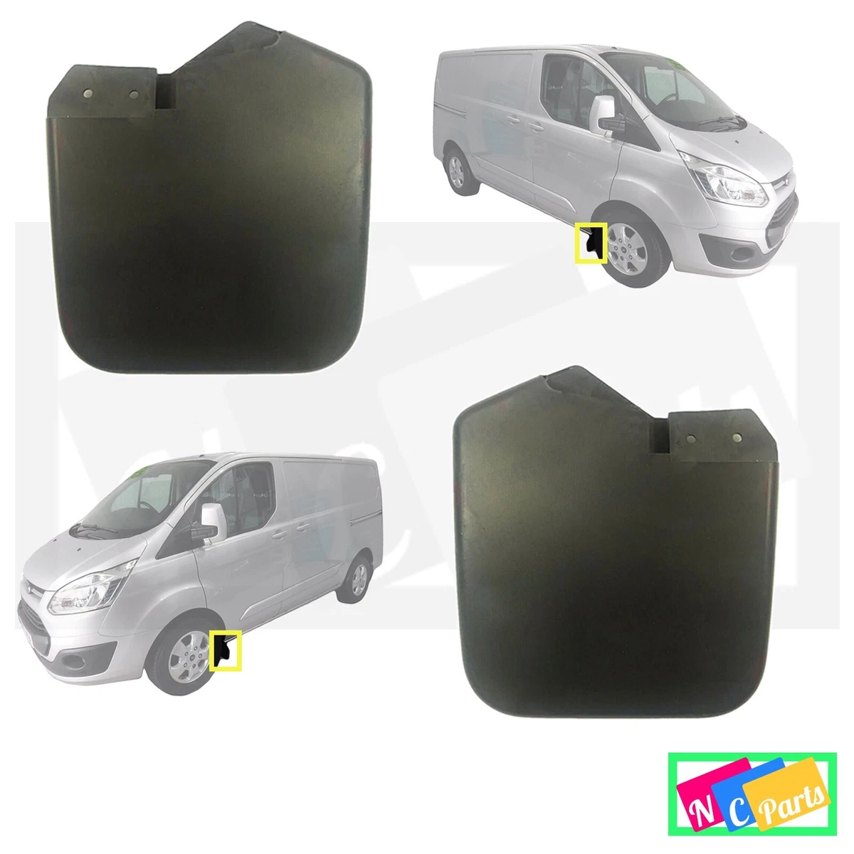 Ford custom 2024 mud flaps