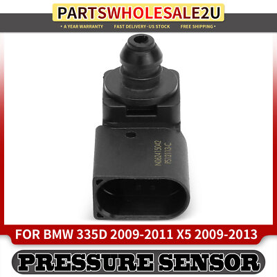 #ad New Manifold Pressure MAP Sensor for BMW 335d 2009 2011 X5 09 13 13627792260 $16.37