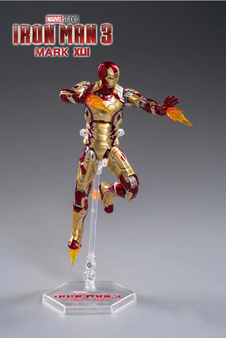 ZD TOYS IRON MAN Mark XLII MK42 Marvel Avengers 7 ZD TOYS IRON MAN Mark XLII MK42 Marvel Avengers 7