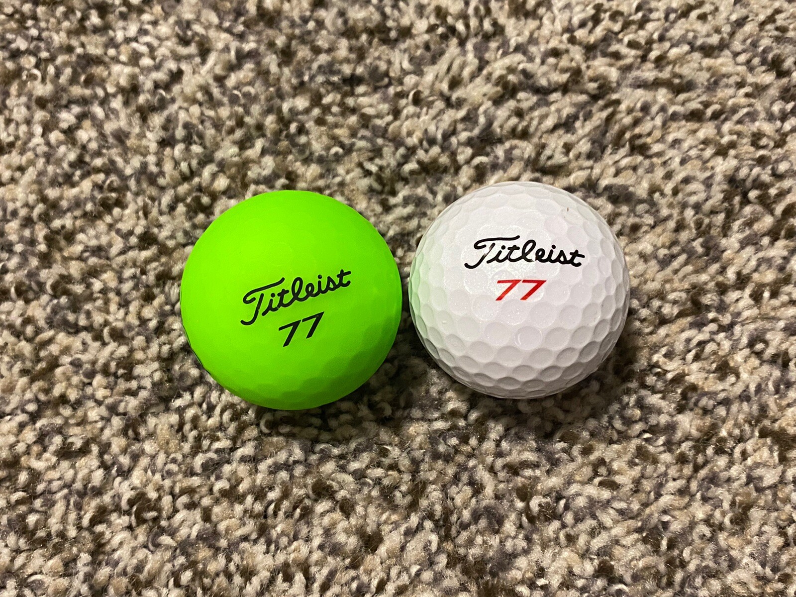 New! 6 Dozen Titleist VG3 Golf Balls 72 Golf Balls (White & Matte Green