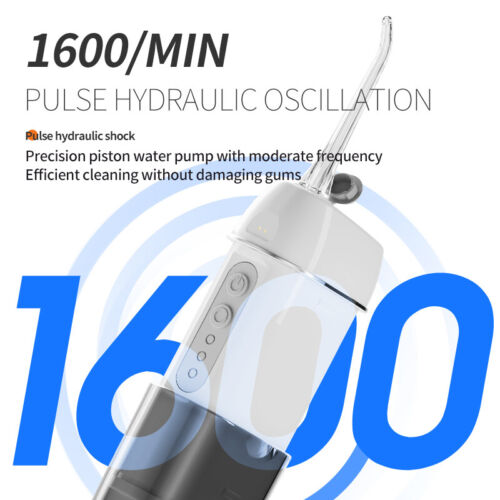 Portable Water Dental Flosser Pick for Teeth 3 Modes Cordless Oral Irrigator US - Picture 8 of 10