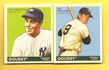 15 different 2009 Upperdeck Goudey Mini's sp's