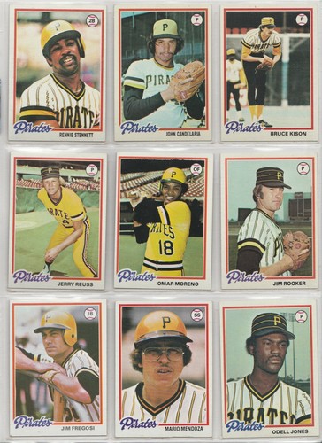 1978 Topps Baseball "You Pick Your Team Set" Ex-Mint/Near Mint/Mint Condition - Picture 59 of 91