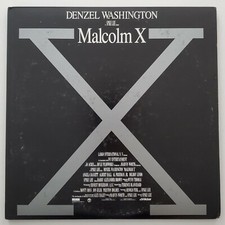 Malcolm X Japanese Imported Laserdisc Denzel Washington Spike Lee Gatefold