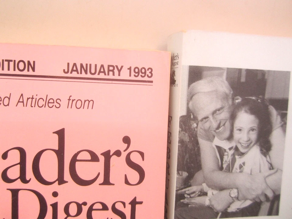 Reader's Digest Magazines January February 1993 Large Print Edition Vintage Foto 2 de 4