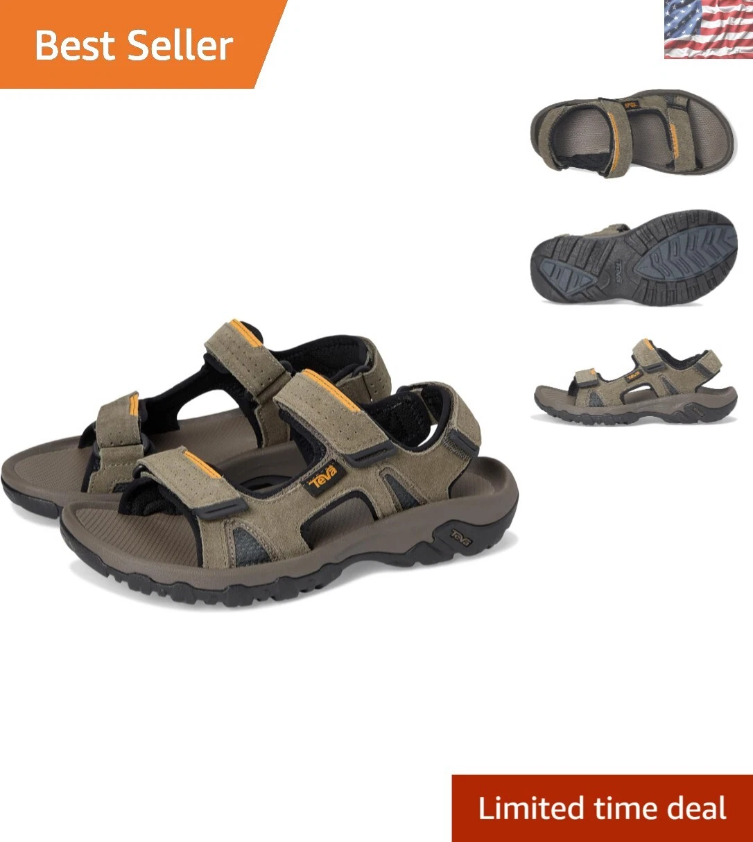 NEW BALANCE Sandali uomo Katavi 2 alta trazione perfetti per escursioni e avventure all'aperto