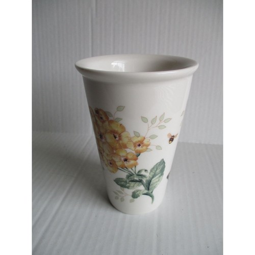 LENOX BUTTERFLY MEADOW Vintage Thermal Travel Tumbler - Picture 3 of 5