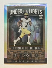 2020 Laviska Shenault Jr. Panini Legacy Under The Lights Silver RC #UL-LS Jaguar
