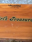 Vintage Cedar Chest Trinket Jewelry Box + Estate Jewelry Beads — photo 6