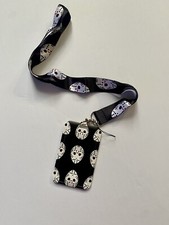 Horror Jason Lanyard With Card Holder