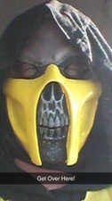 Máscara Ultimate Mortal Kombat 3Scorpion