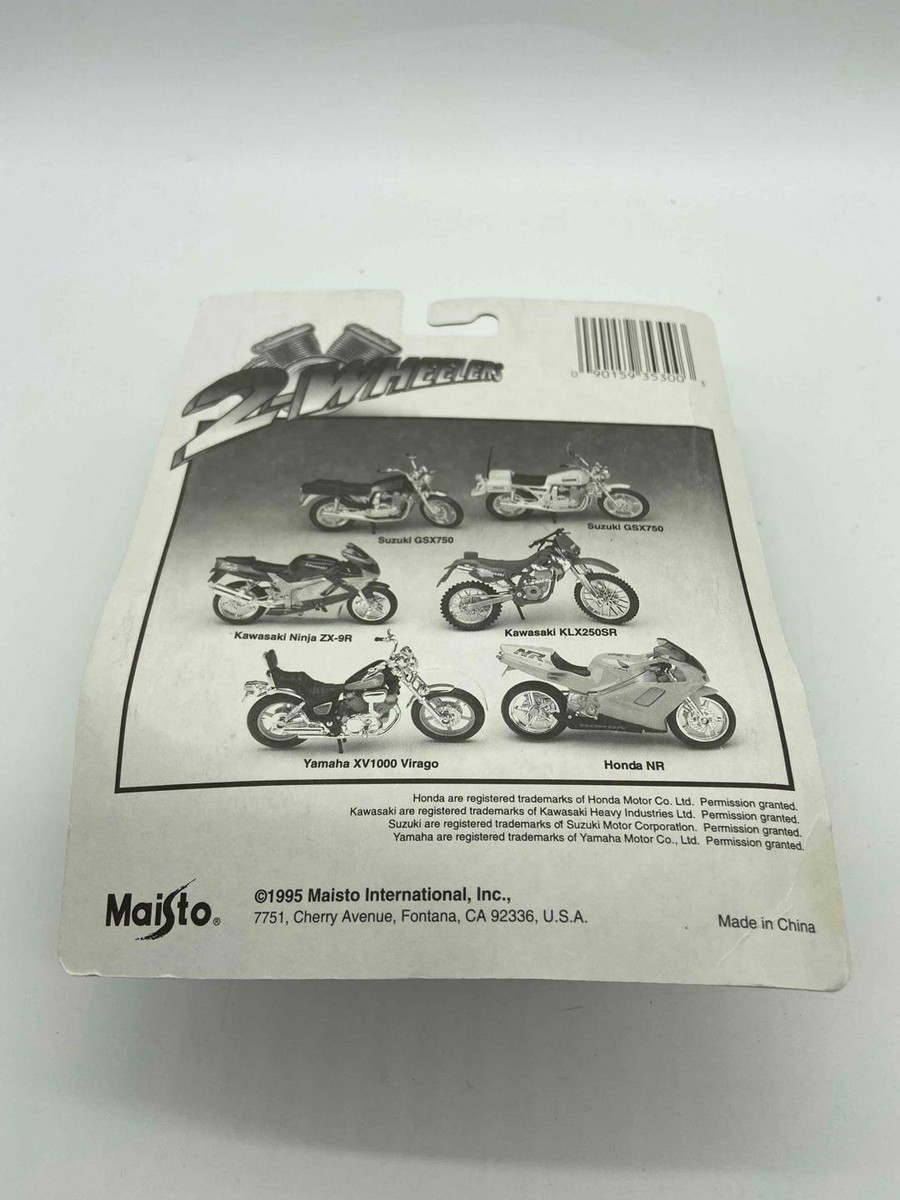 鈴木 1995 Maisto 2-Wheelers 1:18 Scale Diecast Motorcycle Suzuki