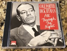 KB Cole Porter-All through the Night Dick Heyman Piano 1991 CD. 5060-2-C